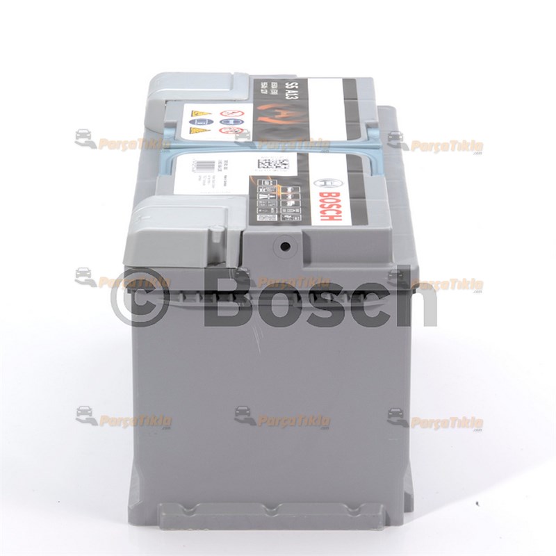 Akü, 12V 95Ah Agm Bosch Akü Start Stop 0092S5a070