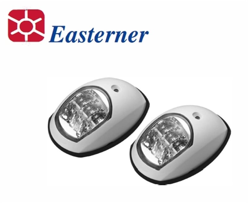 12v Plastik Ledli Seyir Feneri Beyaz Takım Sr12673 |