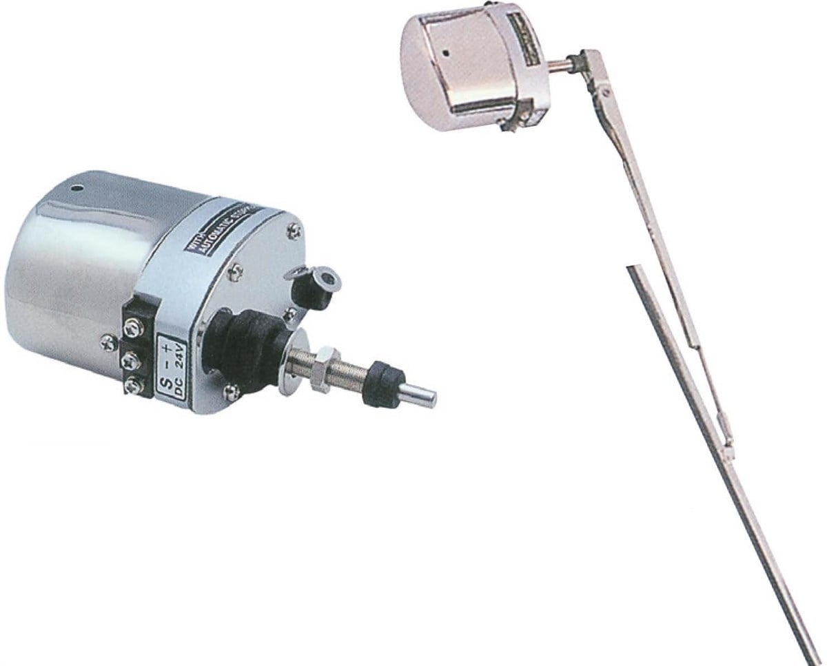 12v Tmc Motoru Silecek Takımı Krom-kısa Mil Jeep Tekne Wıllys Jeep Tekne Marin Motor Yat -------sr14412 |