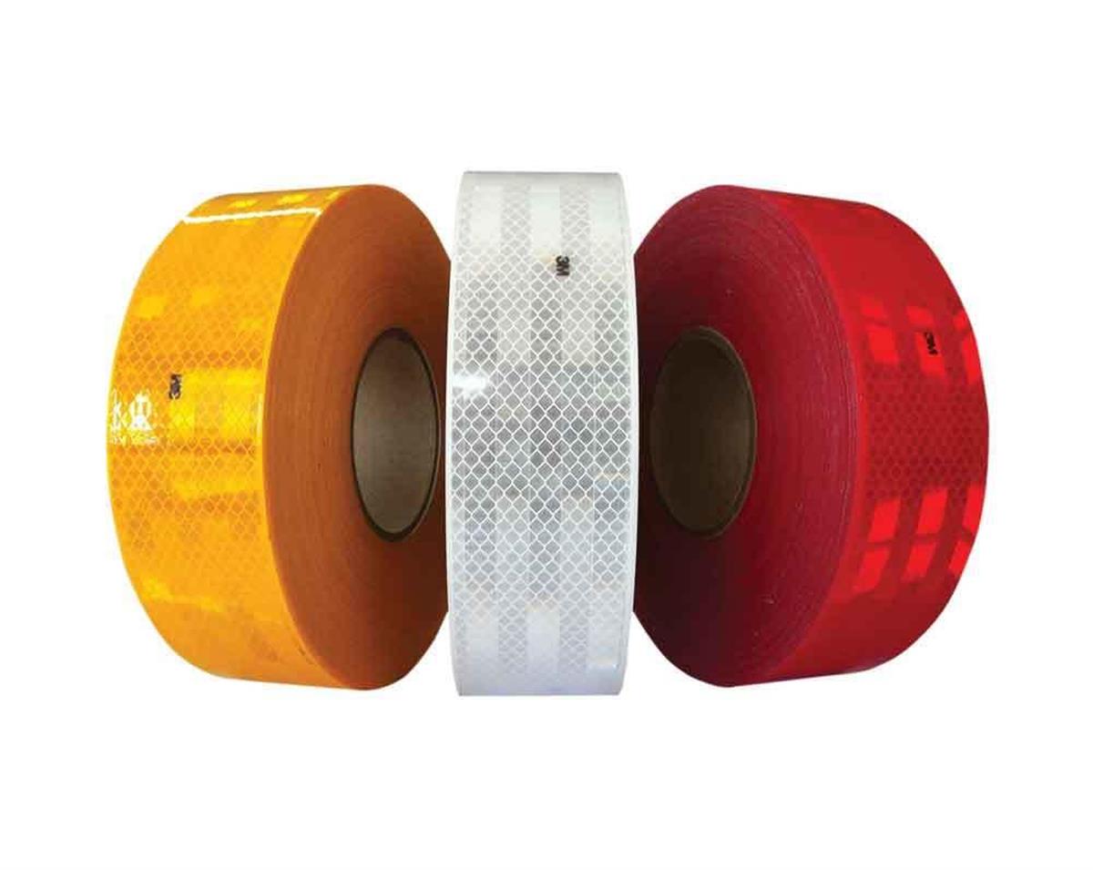 3m Şerit Reflektör Kırmızı 50metre Pakkens | Pakkens 5710923702