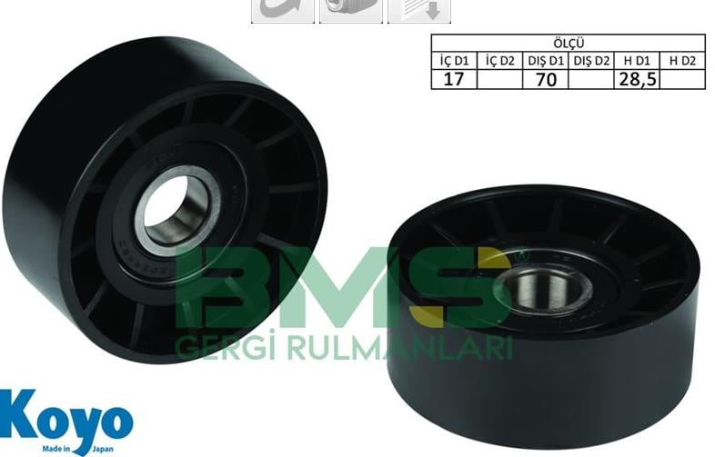 Gergi Rulmanı 17x70x28 | Aba 25147028