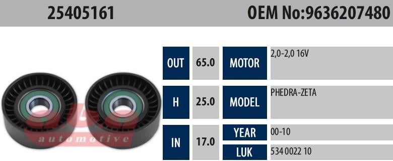 Gergi Rulmanı Xx Aba25405161 17x65x25 | Aba 25405161