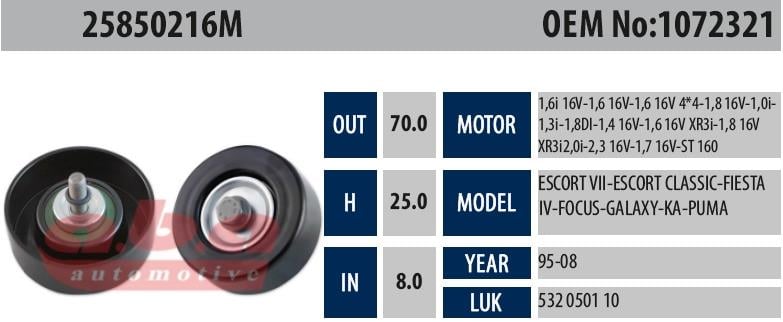 Gergi Rulmanı Tay25850216m Saç17x70x25 | Aba 25850216m