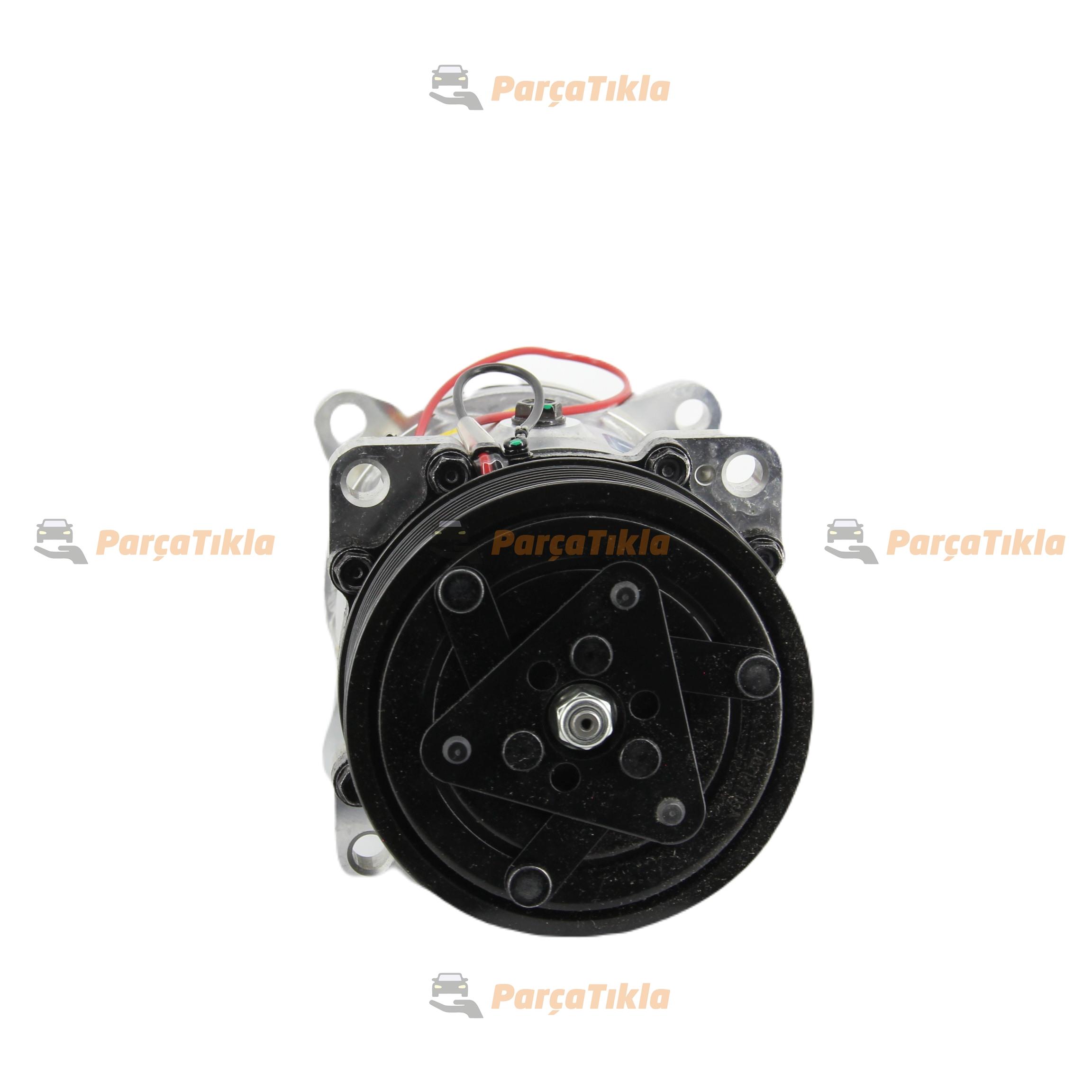 Klima Kompresörü 12v 8pk 7h15 Arkadan Çıkıs İnce Kalın Sanden8027 Sd8027 Sanden8238 Sd8238 | Acedge Ace8027