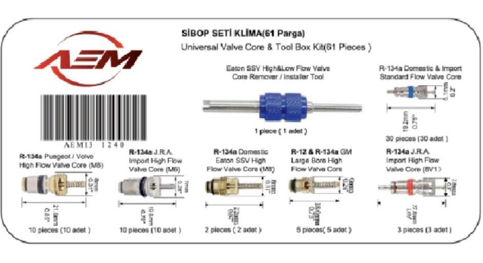 Klima Sibop Seti | Aem 131240