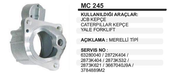 Pinyon Kapağı Perkins-jcb-erkunt Perkins Jcb Kepçe Marelli Yale Forklift Caterpillar Mc245 | Aes Mc245