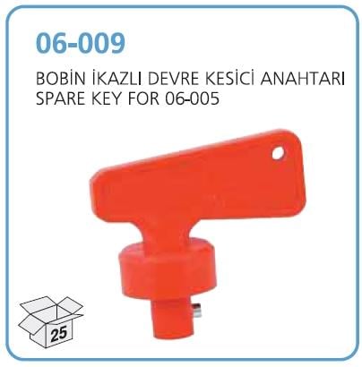 Bobin İkazlı Devre Kesici Anahtarı 06-009 | Aksa 06009