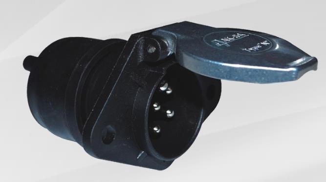 Tır Römork Fişi 7li Plastik (erkek) Aksa14061 | Aksa 14061