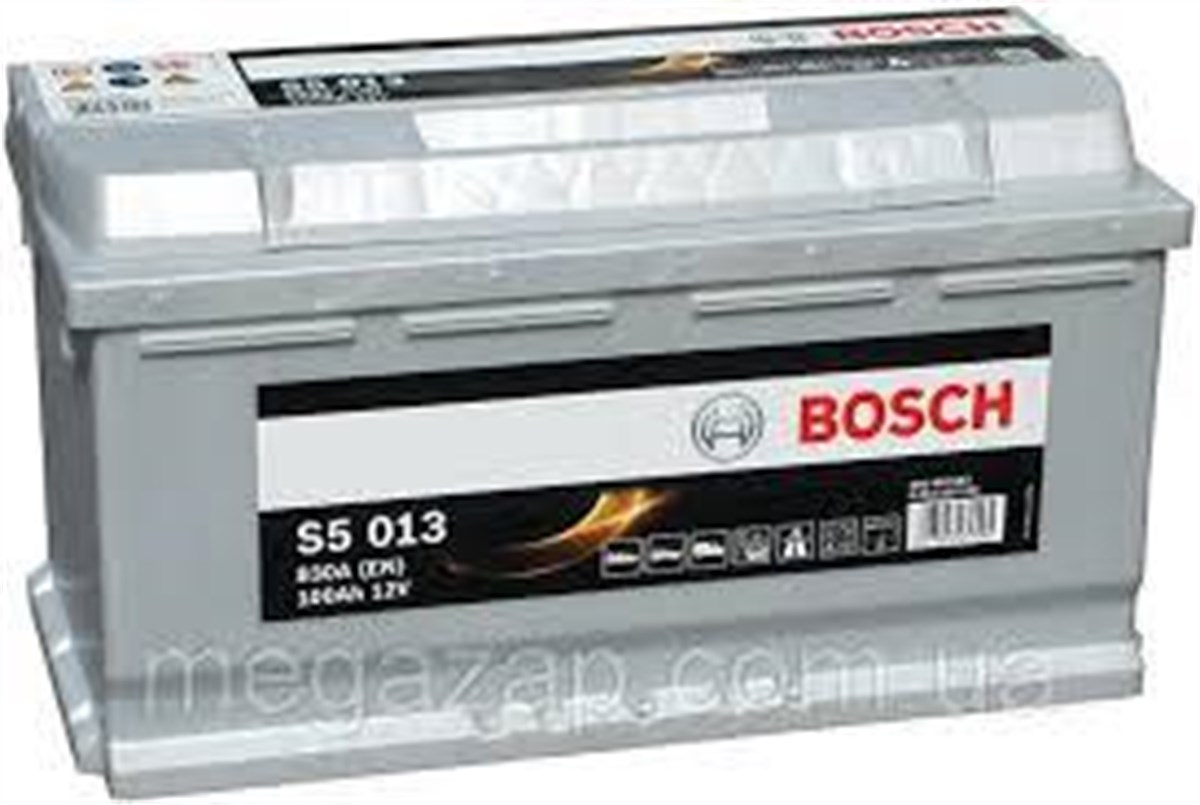 Akü, 12V 100Ah Bosch Akü S5 Merc, Bmw 0092S50170