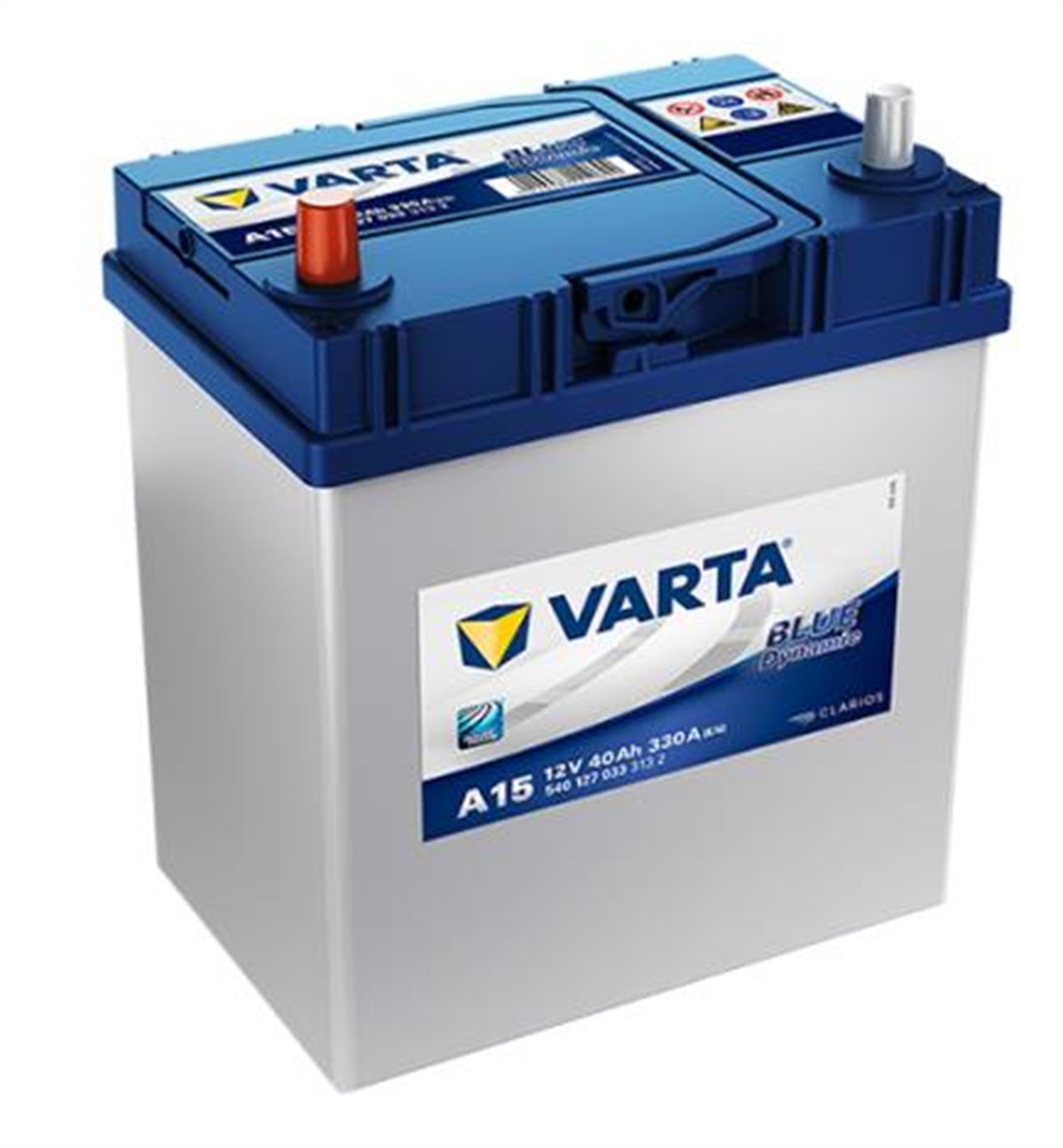 Akü, 12v 40ah Varta İnce Ters Kutup Varta Akü |