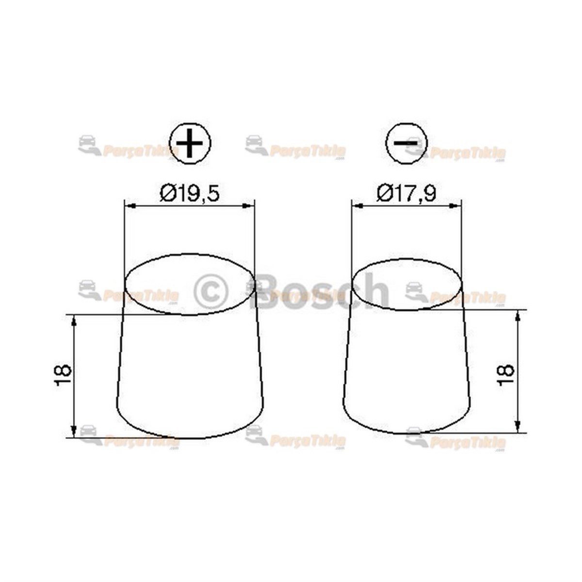 Akü, 12V 65Ah Efb Start/Stop Bosch Akü 0092S4e810