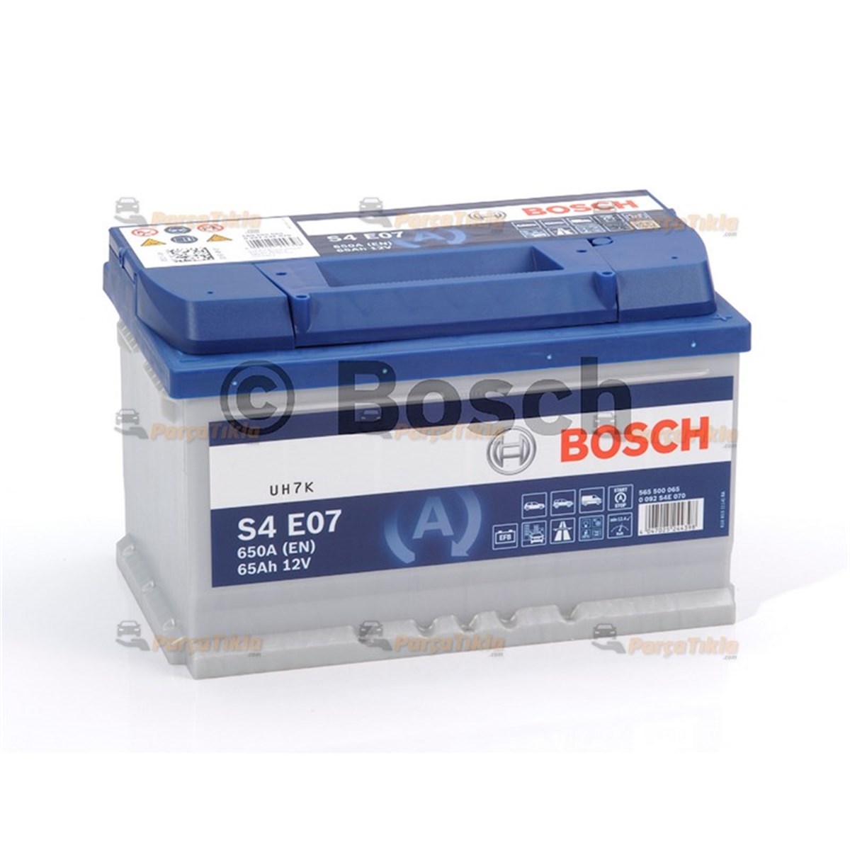 Akü, 12V 65Ah Efb Start/Stop Bosch Akü 0092S4e810
