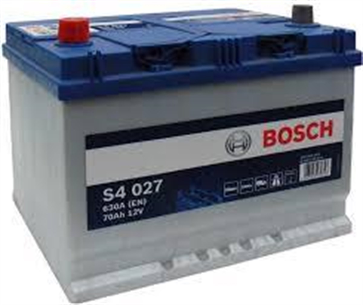 Akü, 12V 70Ah Bosch Akü S4 (Ters) (Japon) 0092S40560