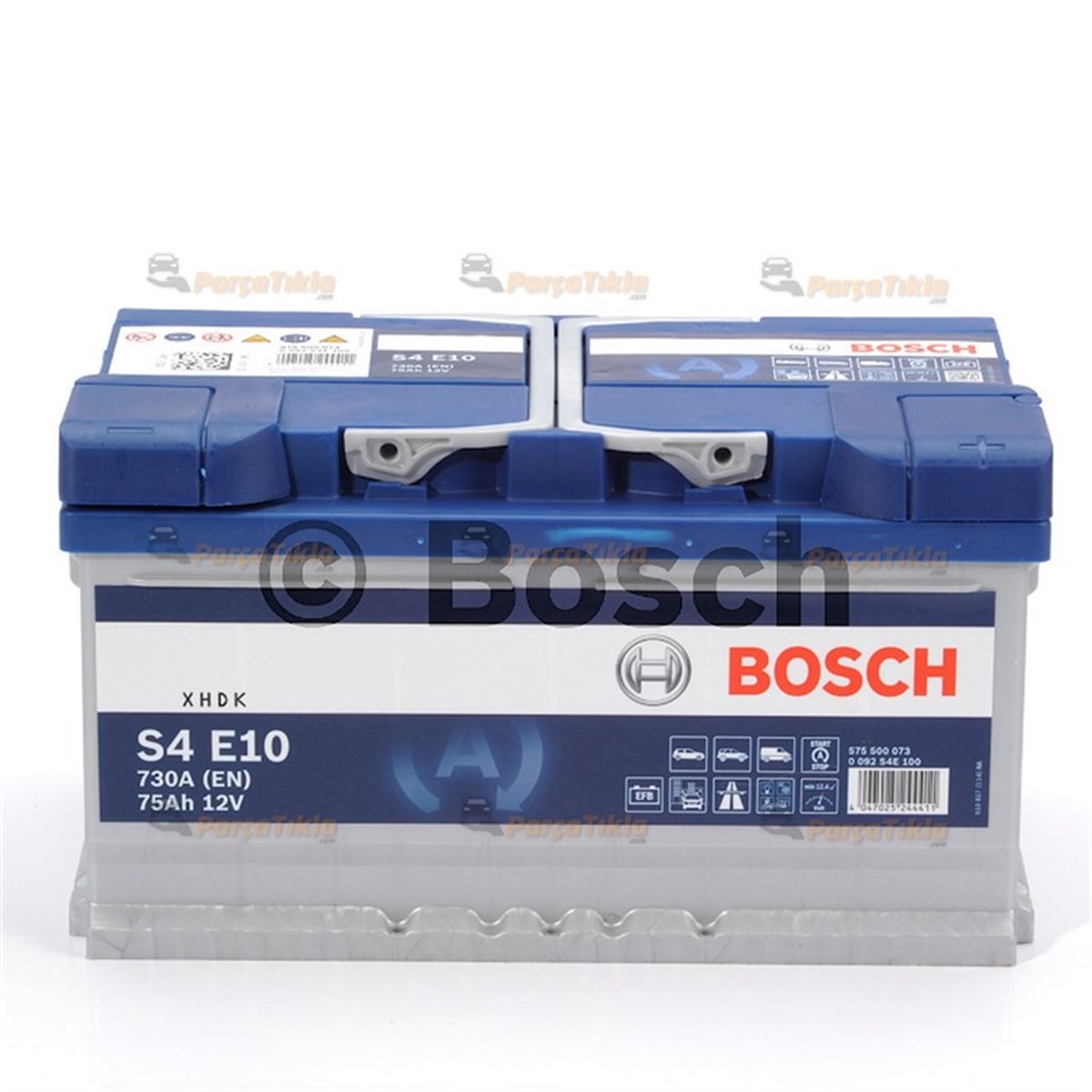 Akü, 12V 75Ah Efb Start/Stop Bosch Akü 0092S4e830 Kuga Courıer