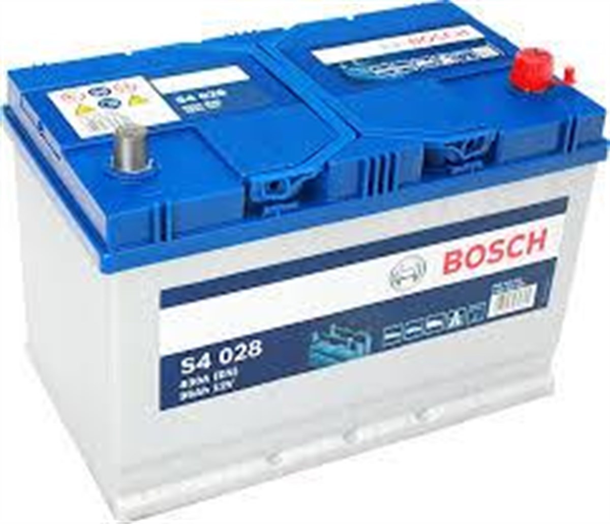 Akü, 12V 95Ah Bosch Akü S4 0092S40570 800A