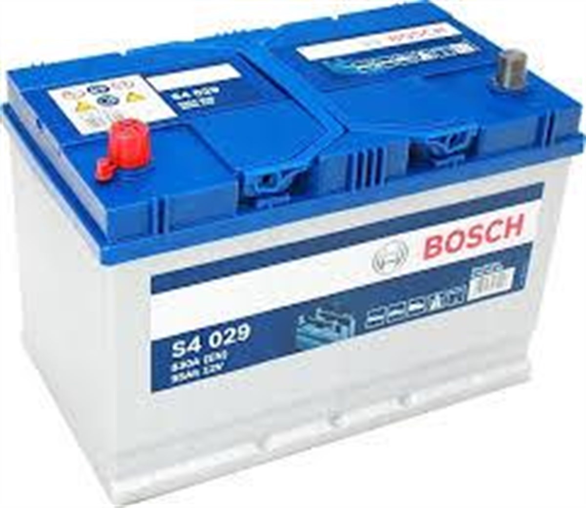 Akü, 12V 95Ah Bosch Akü S4 Ters 0092S40580