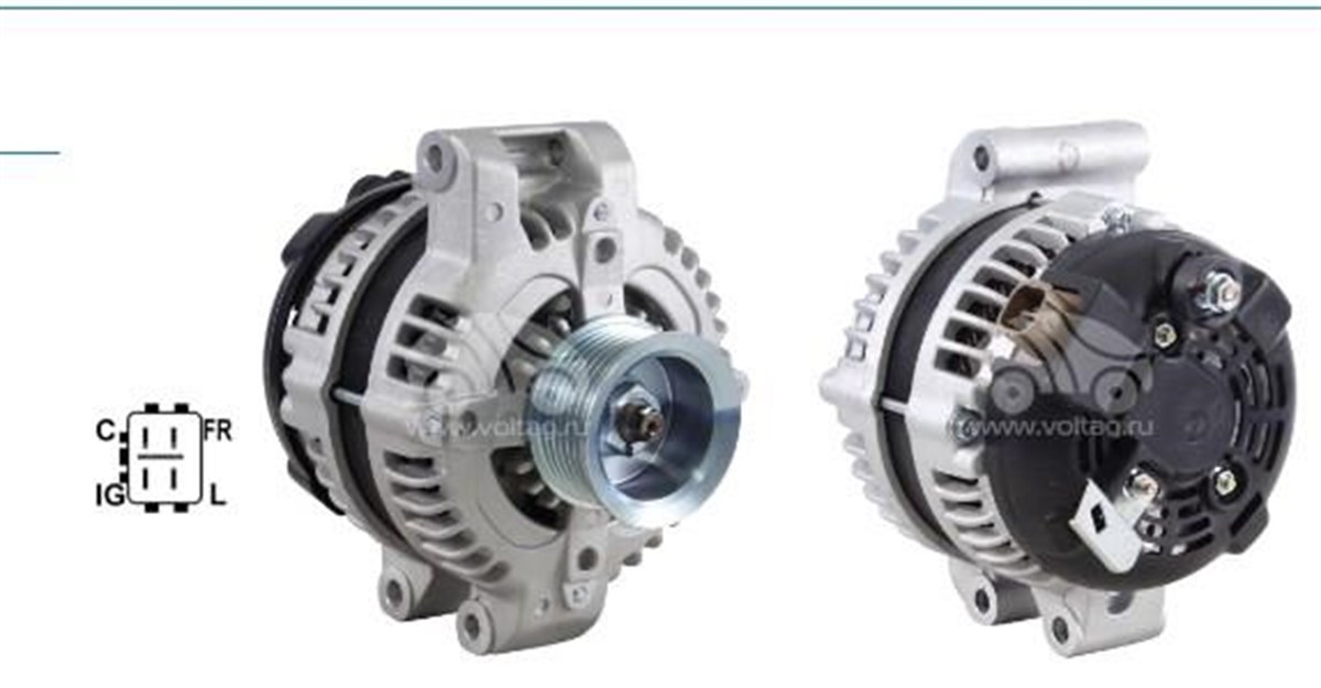Alternatör 12v 100ah Honda Cıvıc/accord/crv 2.0l 08- 100a Accord Cıvıc Crv Yan Ayak 4uçlu Pk Kasnak 2003= | Unıp Alt5503