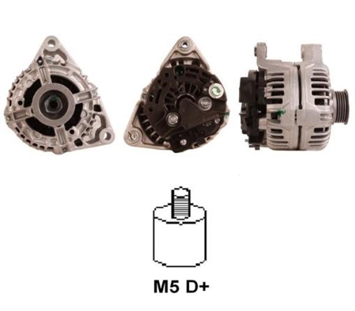 Alternatör 12v 100ah Opel Astra Combo Corsa Meriva | Orjrev 0124425021