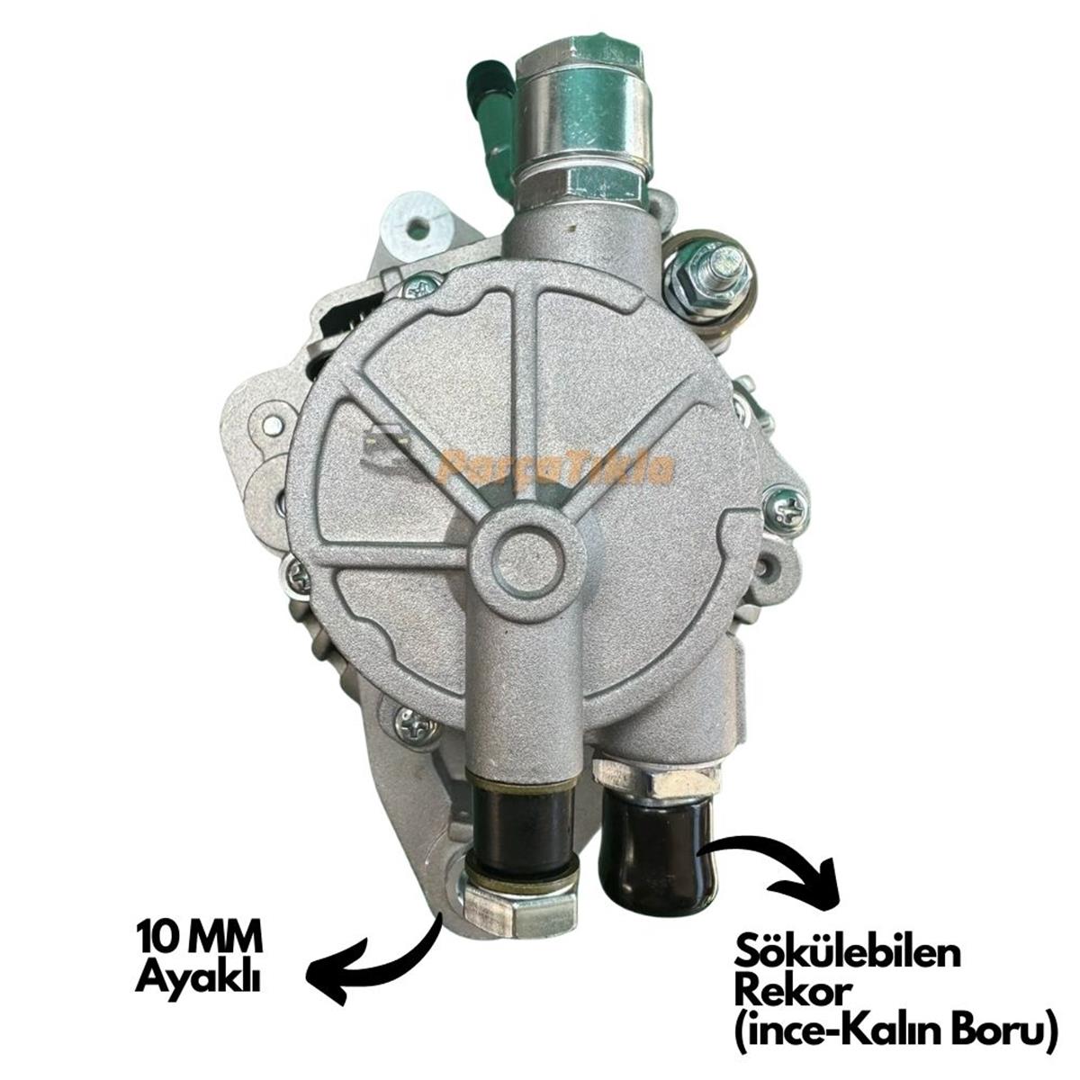Alternatör 12v 105ah Hyundai Starex L300 Klimalı Çift Kasnak Ym Kalın Boru | Wutse Alt12667