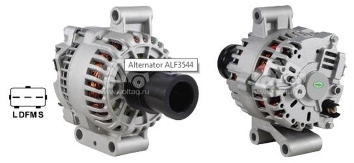 Alternatör 12v 105ah Transit V184 Uzunkas Alt1815l | Unıp Alt1815l