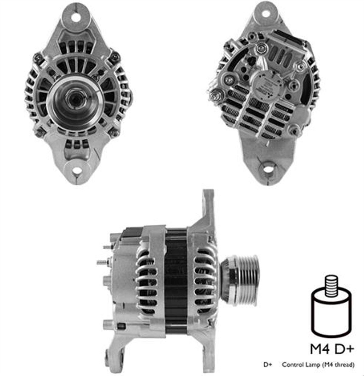 Alternatör 12v 115ah Volvo Penta Volvo Penta Marin Belde Ayaklı Mıta3tr0093 | Mıta 3tr0091am