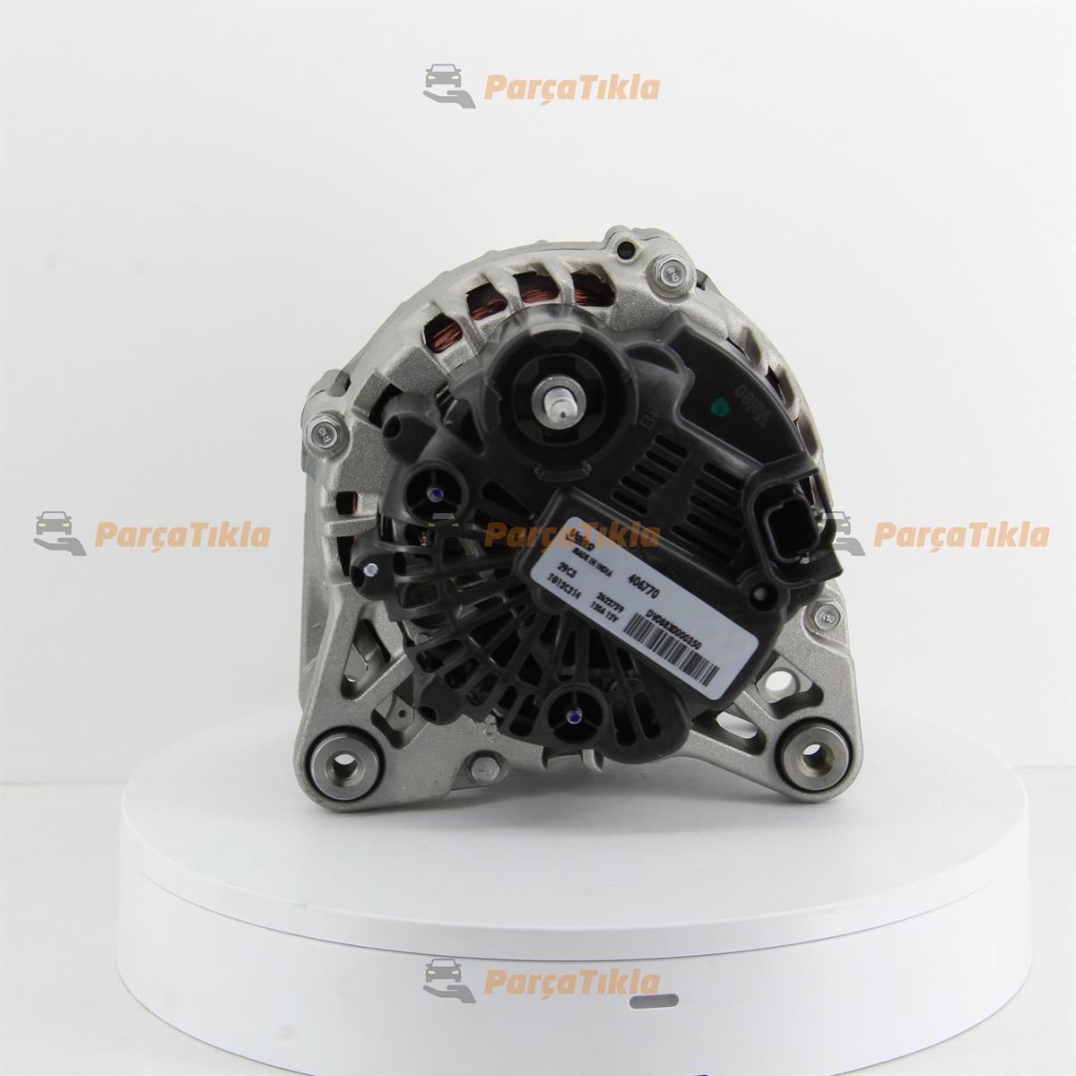Alternatör 12v 120ah Duster Logan Megane 2 -2fişli Clio Dacıa Logan Mcv Tg12c214 Sg12b038 Valeo406770 406770 439584 Valeo542653 | Valeo 406770