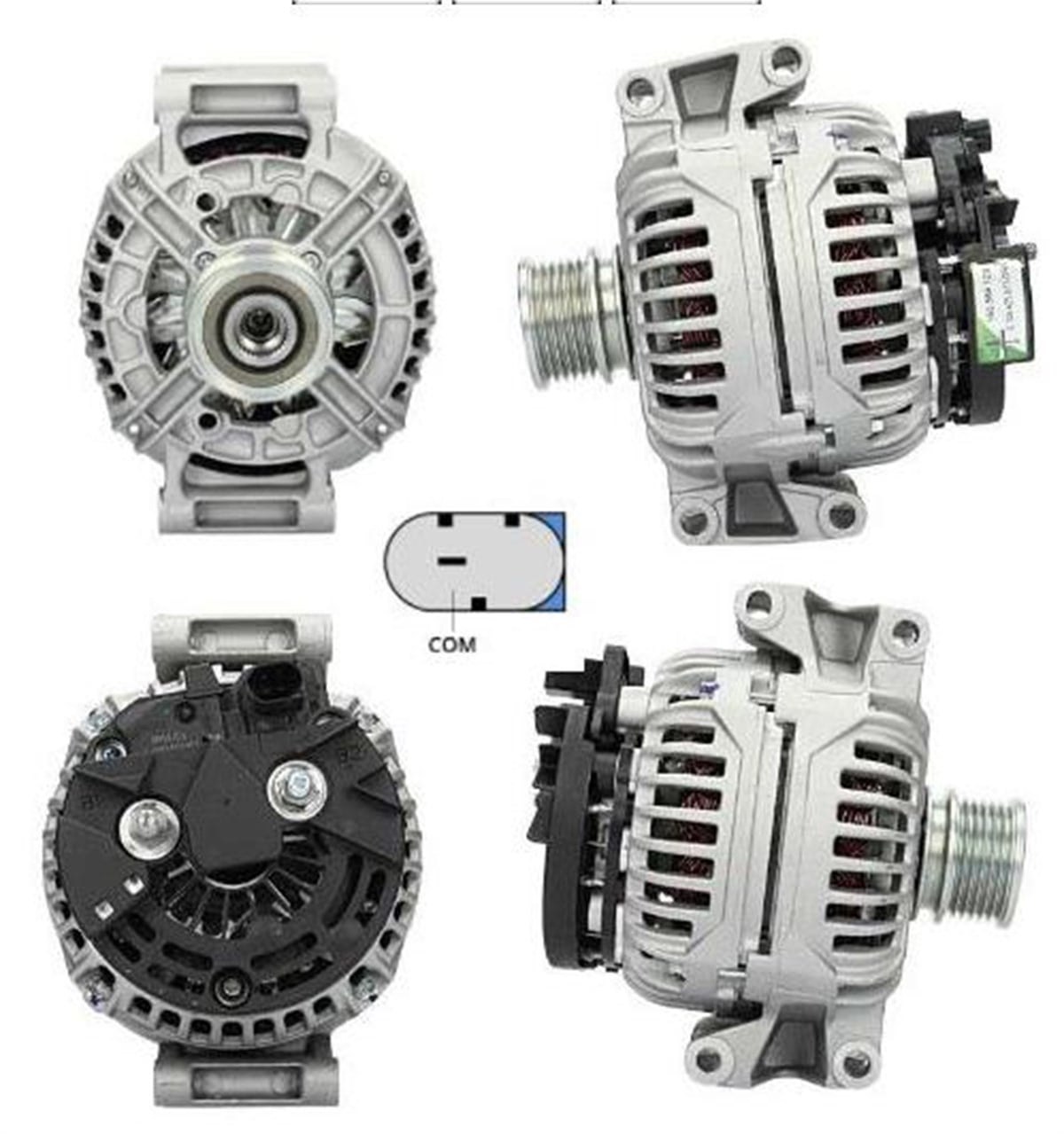Alternatör 12v 120ah Mercedes Sprinter Vito Viano Lın Uç (orj Konjektör İna Kasnak) | Pluslıne 0124425077pro