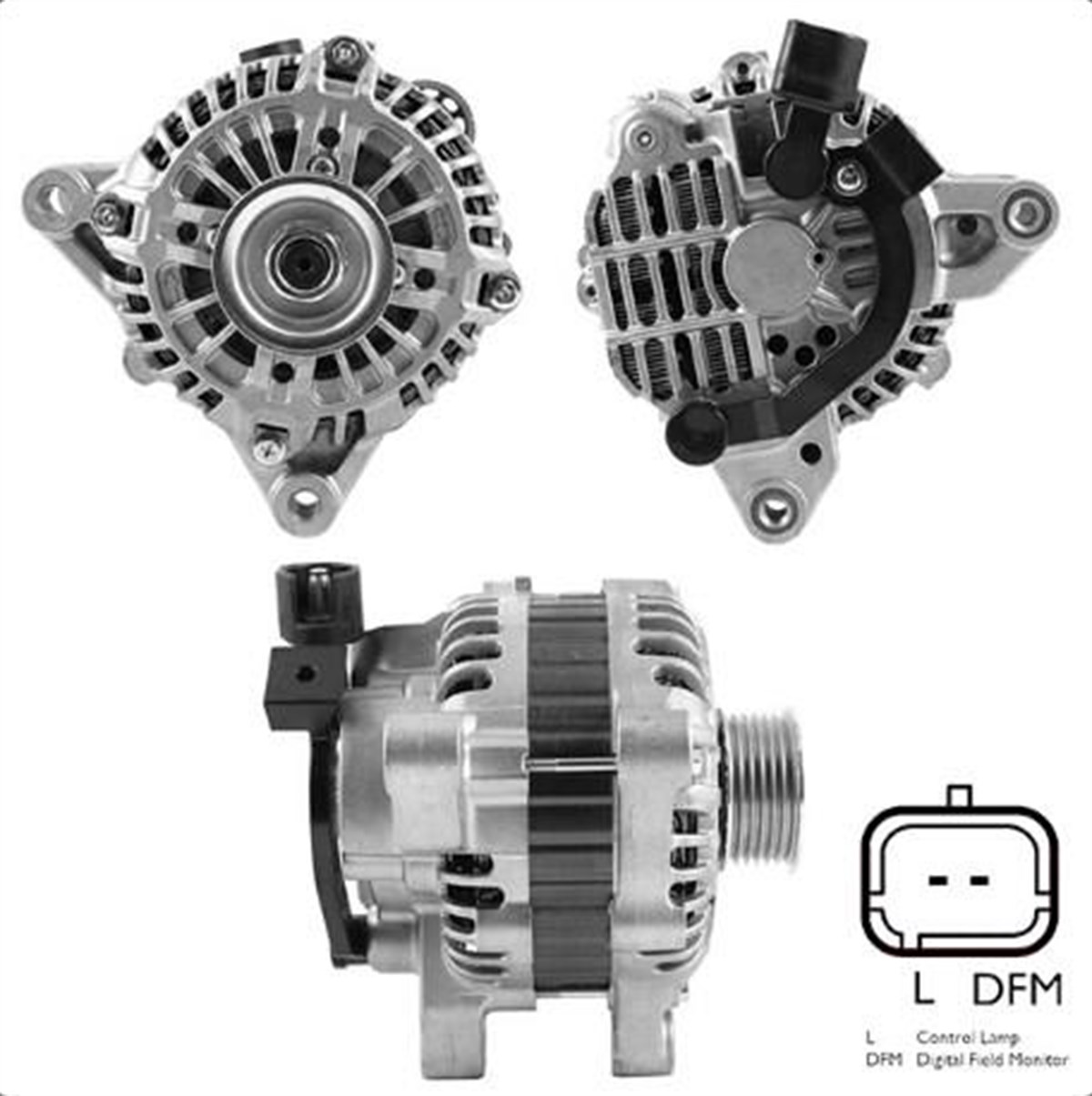 Alternatör 12v 120ah Peugeot Cıtroen 306 Partner 307 Renault Megane Peugeot 206 307 2002 Sonrası Valeo439521 Valeo 439521 | Orjrev A3tb2691
