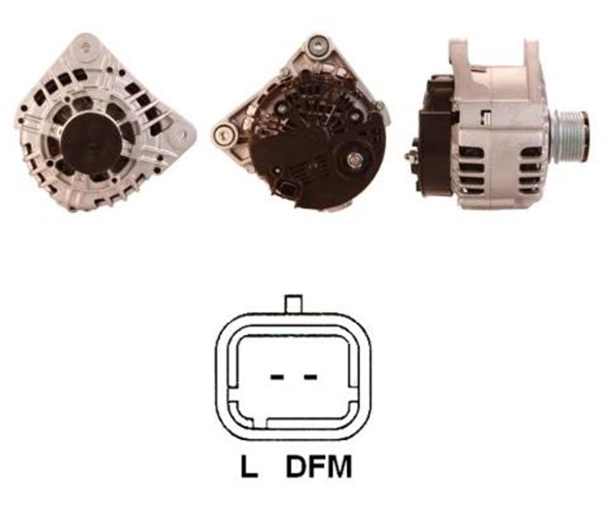 Alternatör 12v 125ah Dacia Nissan Renault 1.5dci | Orjrev F000bl0719