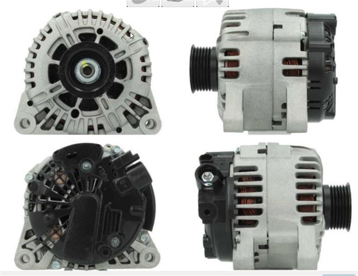 Alternatör 12v 150ah Peugeot 206 407 Cıtroen Jumpy Peugeot Partner Cıtroen Berlingo Fıat Ducato Clıo Iıı Toyota Aygo | Orjrev Tg15c023