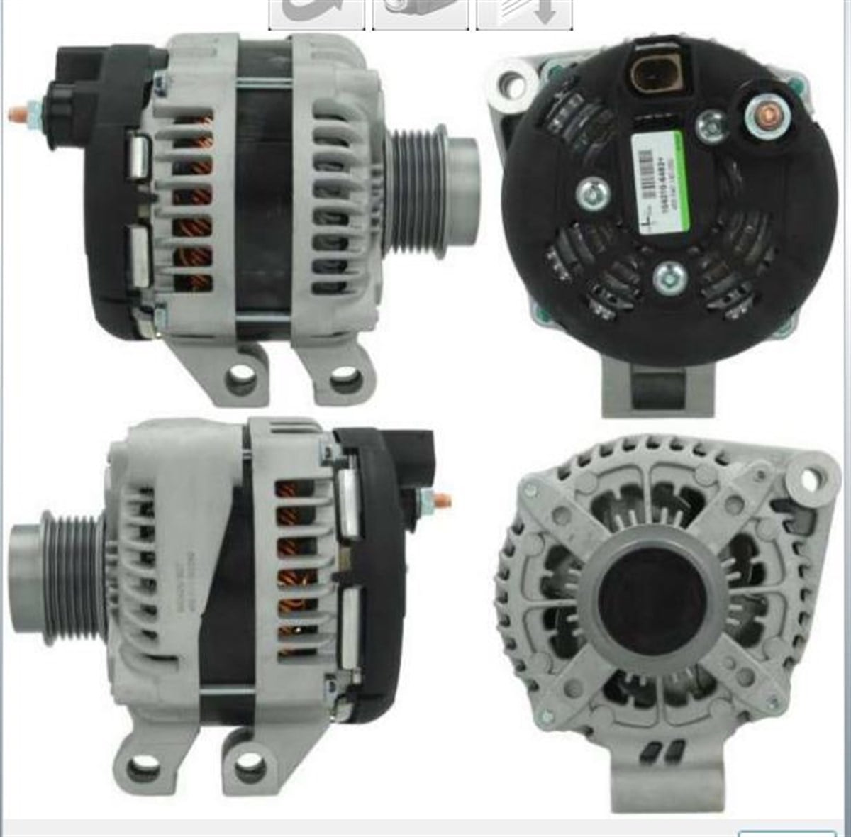 Alternatör 12v 180ah Land Rover Dıscovery Ranger Rover Sport Dan1368 1042106482 1042106480 1042106481 1042106483 | Pluslıne 1042106482