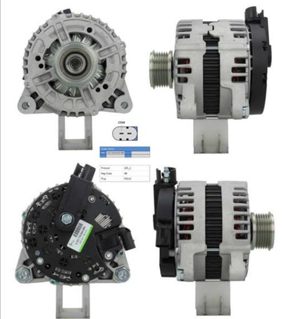 Alternatör 12v 180ah Land Rover Freelander Volvo S80 06-ford Mondeo | Pluslıne 0121715024pro