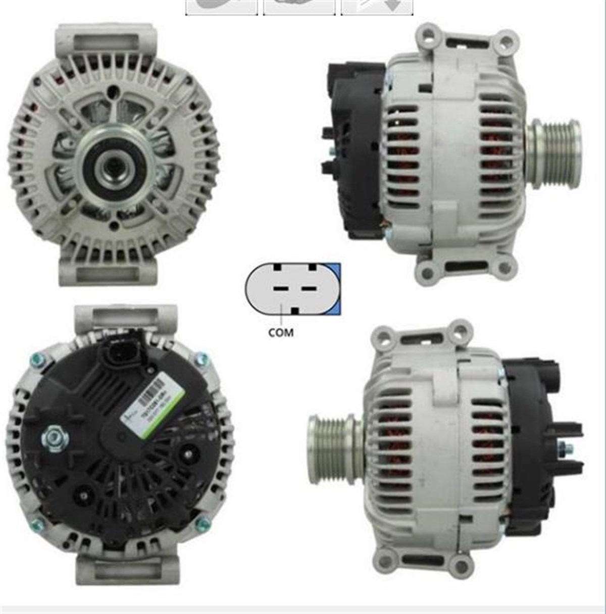 Alternatör 12v 180ah Mercedes Sprinter Vito Viano Valeo439619 | Pluslıne Tg17c061pro