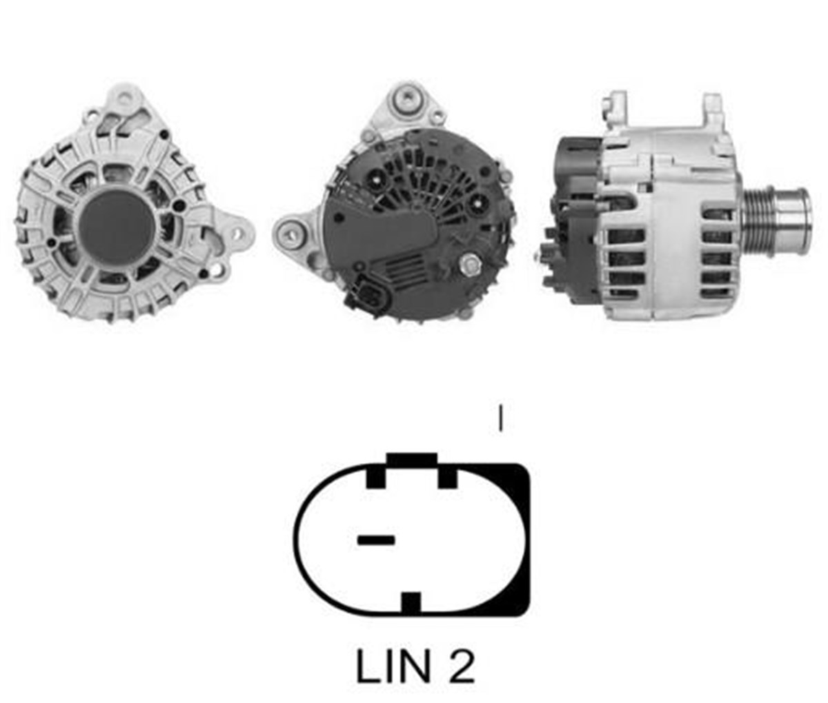 Alternatör 12v 180ah (revizyon) Audı 1.4 Tfsı / Seat 1.0 1.4 Tsı / Skoda 1.4 Tsı / Volkswagen 1.0 1.2 1.4 Tsı | Orjrev Fg18t142