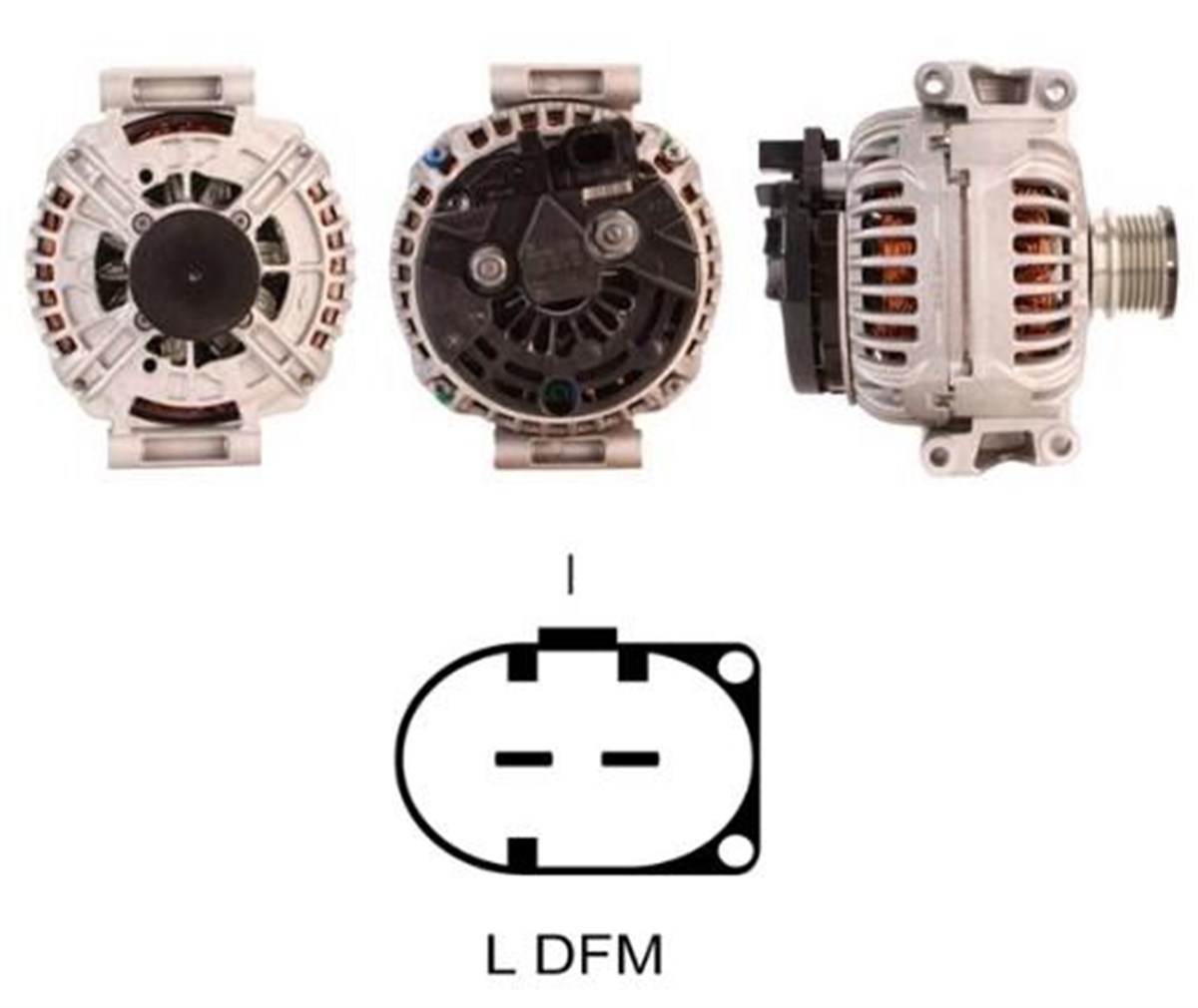 Alternatör 12v 200ah Mercedes Sprinter Vito Viano | Orjrev 0124625006