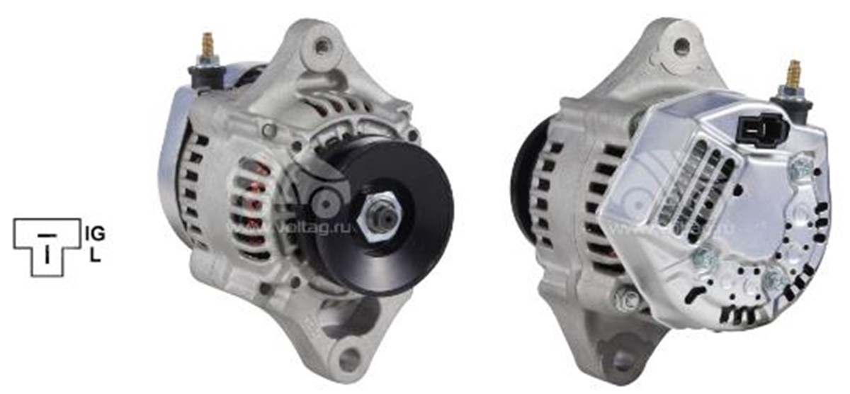 Alternatör 12v 40ah Jonder Yanmar Marine Johndeere Kubato Yanmar Alt5306 Case Hyster Cely Kubato Toyota Forklift Daewoo Hıjet | Unıp Alt5306