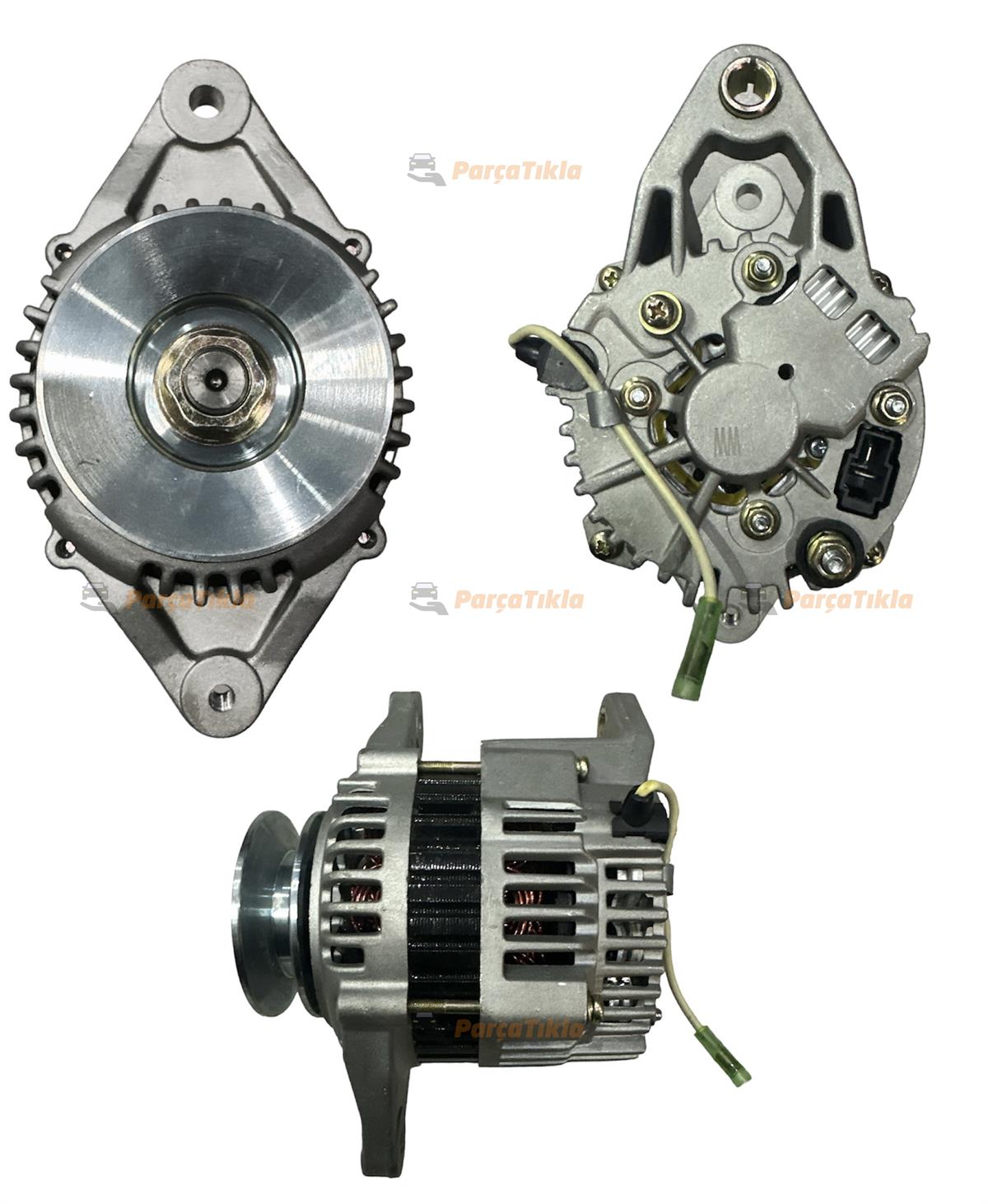Alternatör 12v 50ah Isuzu Forklift Nissan Komatsu Forklift Daewo Landini Jhondere Volvo Yamaha Yanmar (kablolu) Alt751 Alt143 | Wınwın Alt751