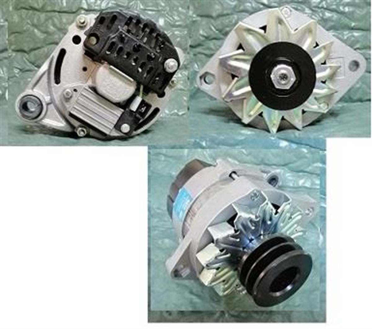 Alternatör 12v 65ah Çift Kasnak Türk Traktör Tümosan Erkunt 63396565 | Mako 63396560