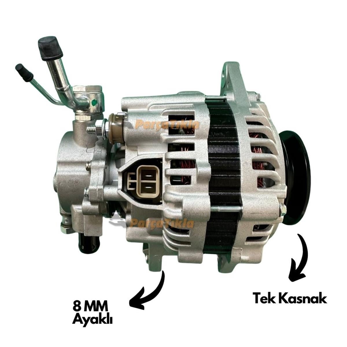 Alternatör 12v 65ah Mıtsubıshı L300 Tek.kas. Ym Kalın Vakum İçten Pervane | Aes Alt572oem