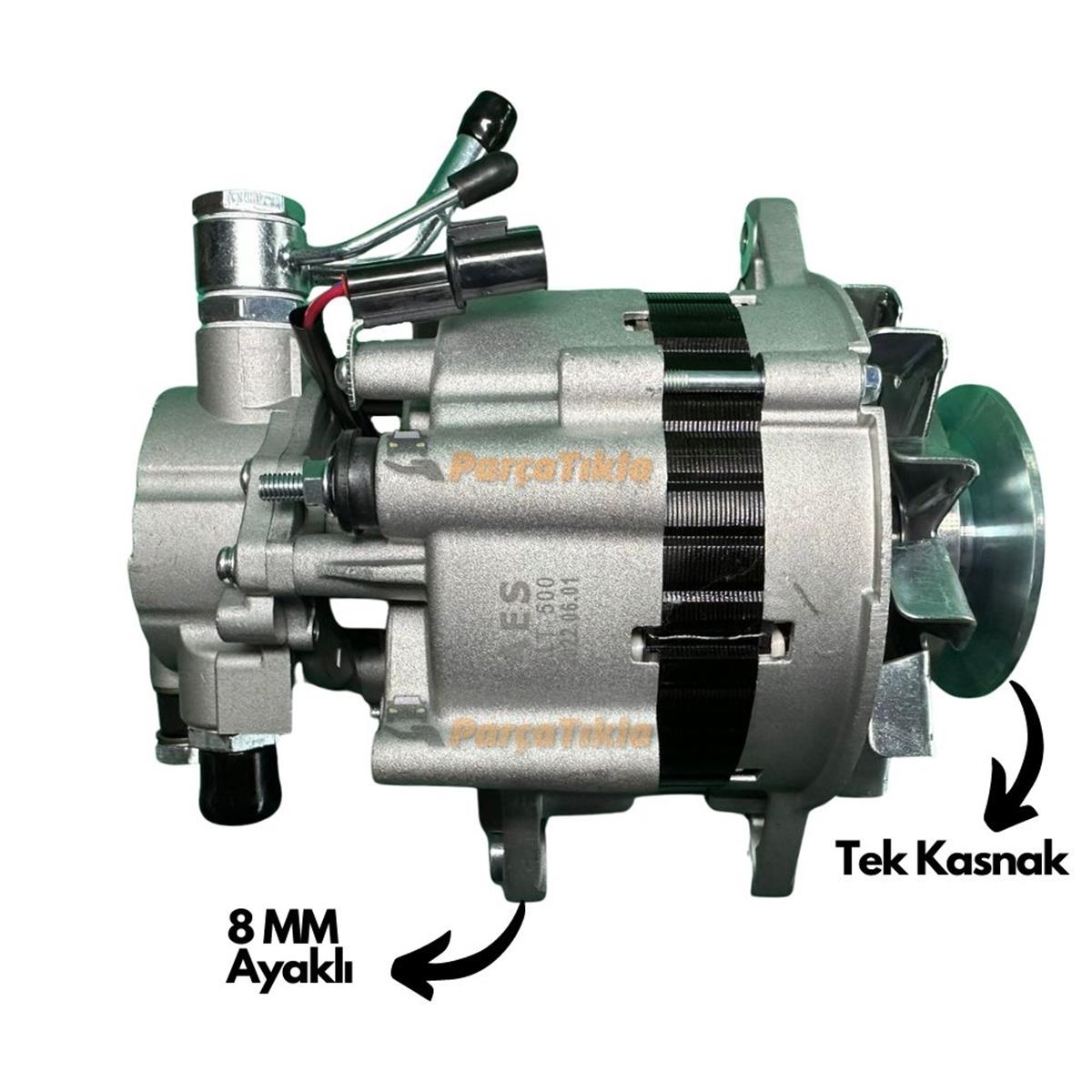 Alternatör 12v 70ah Hyundai H100 Mıtsubıshı L200 L300 Alt Ayak 8mm Cıvata Alt Ayak (ince Boruya Çevrilir) Alt500oem | Aes Alt500oem