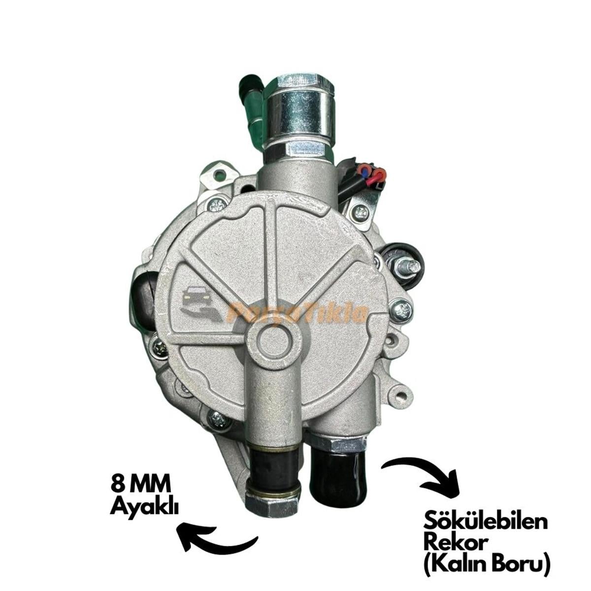 Alternatör 12v 70ah Hyundai H100 Mıtsubıshı L200 L300 Alt Ayak 8mm Cıvata Alt Ayak (ince Boruya Çevrilir) Alt500oem | Aes Alt500oem