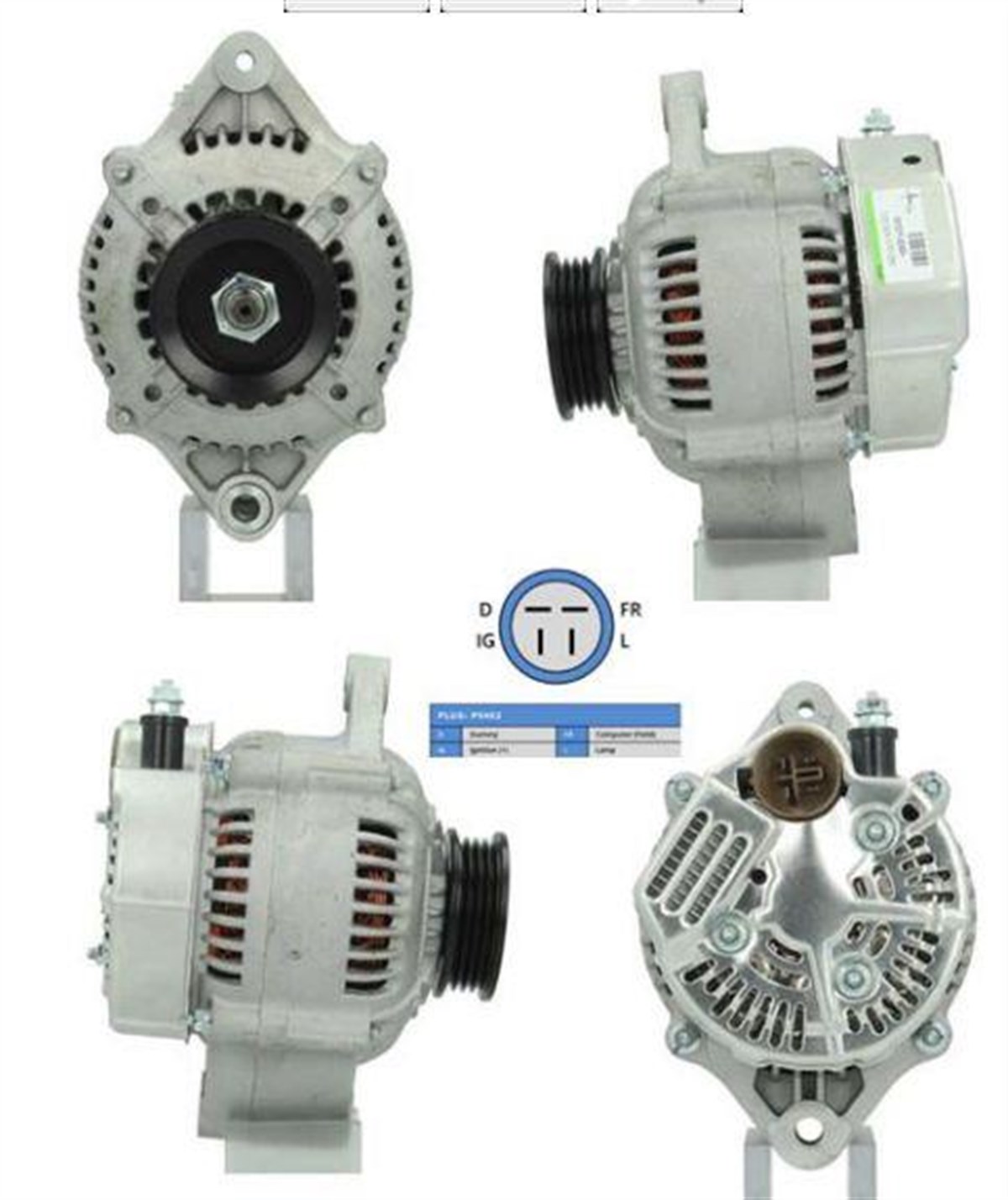 Alternatör 12v 70ah Honda Cıvıc 1.5 91- İes | Pluslıne 012110240