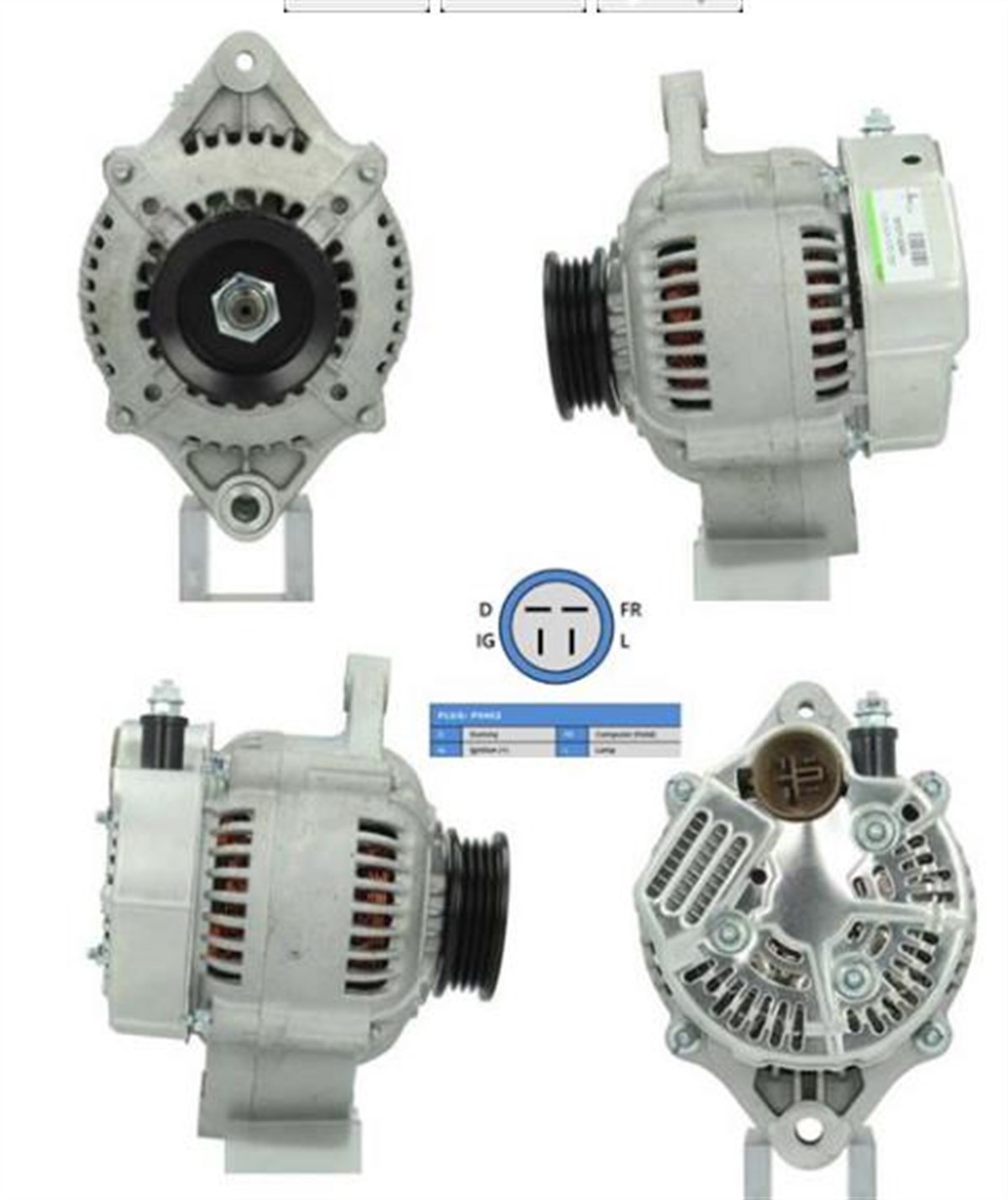 Alternatör 12v 70ah (revizyon) Honda Cıvıc 1.5 91- İes (revizyon) | Orjrev 1012110240