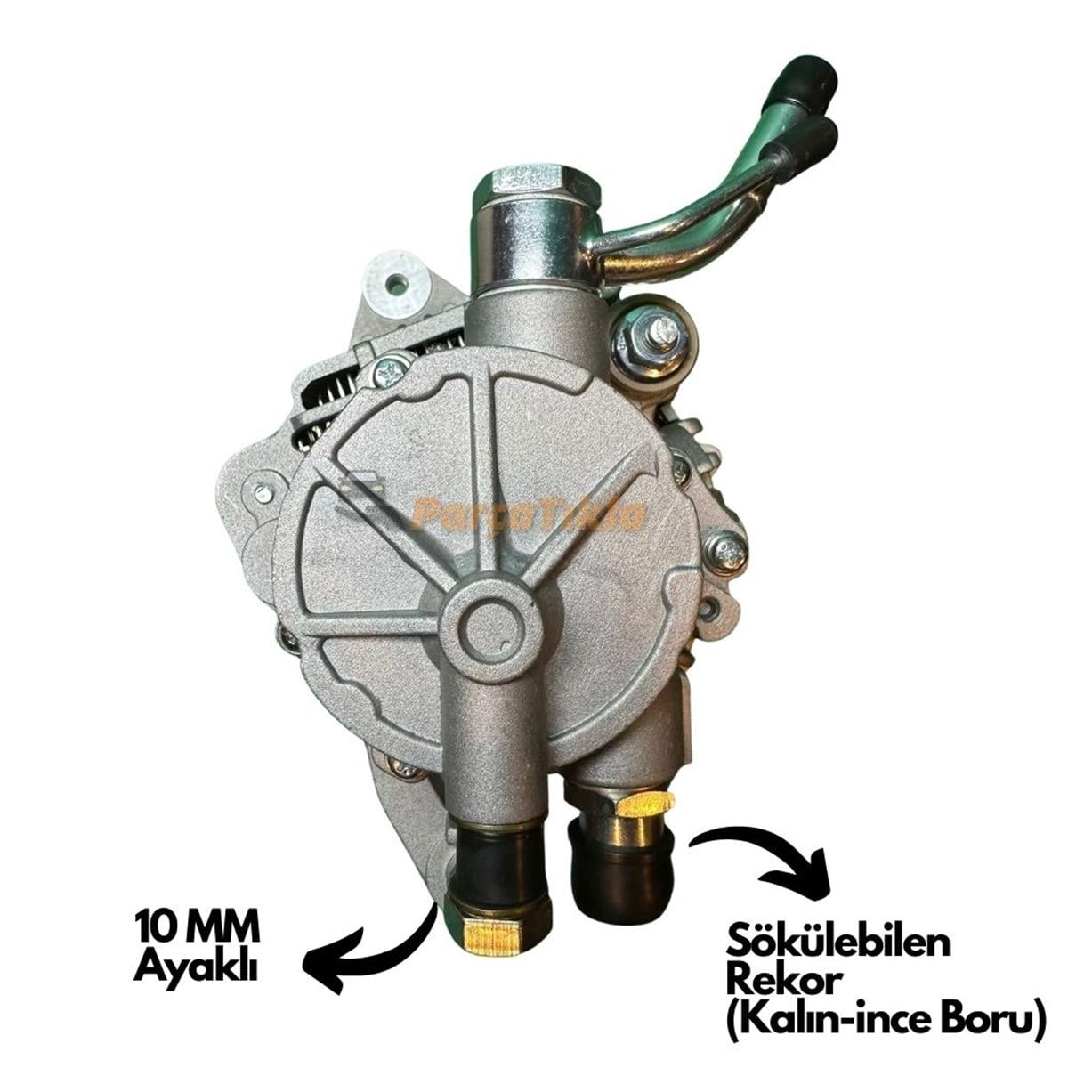 Alternatör 12v 75ah Mıtsubıshı L300 Çift Kasnak Ym Alt573 | Lucas Lea0695