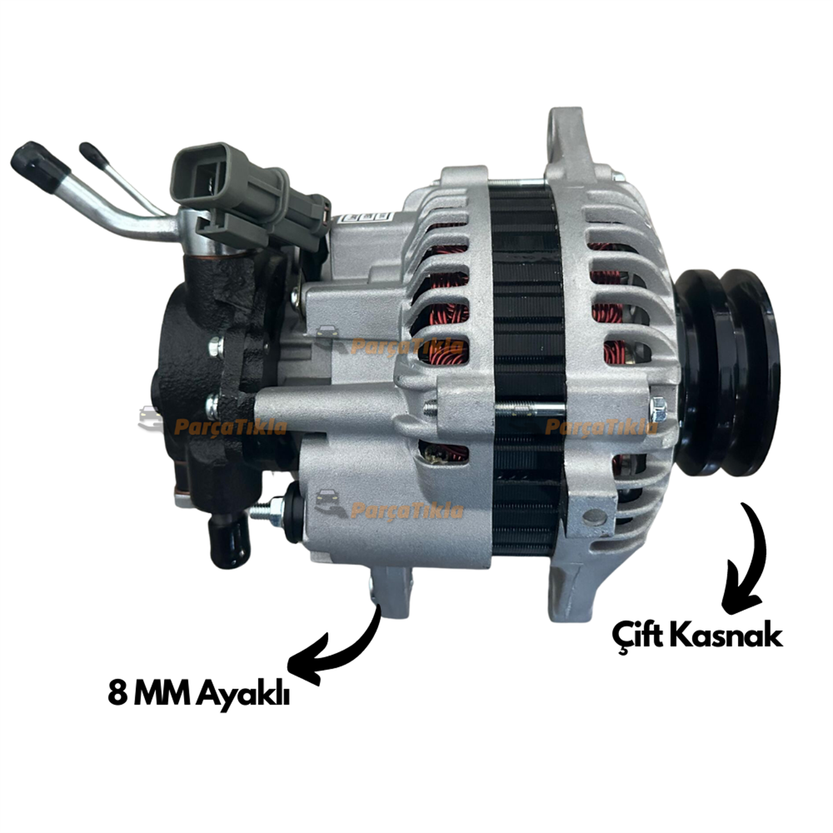 Alternatör 12v 75ah Mıtsubıshı L300 Çift Kasnak Ym Alt573 | Lucas Lea0695