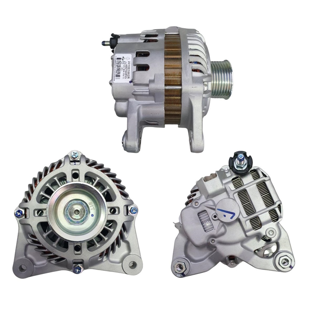 Alternatör 12v 90ah 7pk Düz Kasnak Renault Fluence Renault Fluence | Orj Mıt231001662r