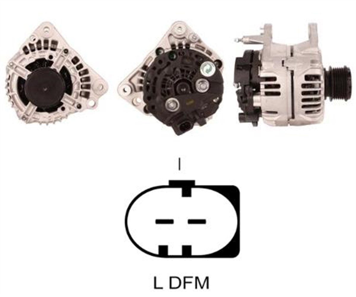 Alternatör 12v 90ah Vw Audi Ford Seat Skoda | Orjrev 0124325012