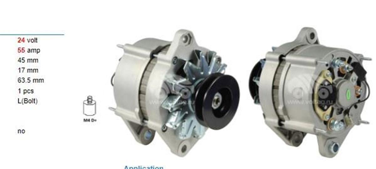 Alternatör 24v 50ah Iveco Stralıs Eurotech Euro Cargo | Remark Alt368