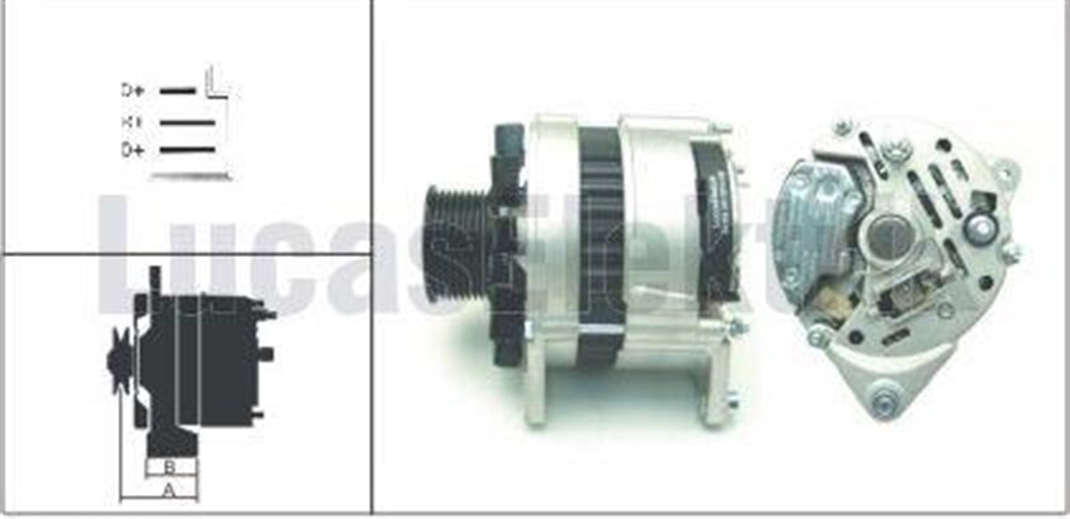 Alternatör 24v 55ah (revizyon) Dodge 26.200 Bmc Fatih Profesyonel Lucas61920375 | Ithal T194r