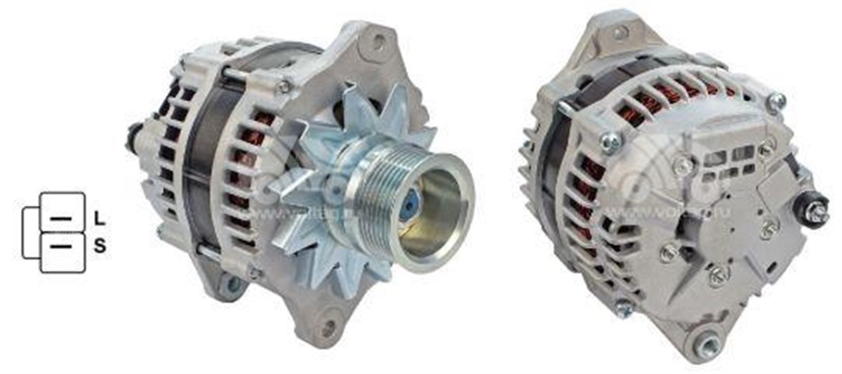 Alternatör 24v 80a Hitachı Tip Isuzu Nqr Npr Ym Vakumsuz (4hk1/4jj1 Motor) | Ithal T171oem